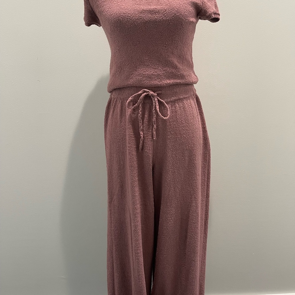 Free People Dusty Rose Two Piece Set